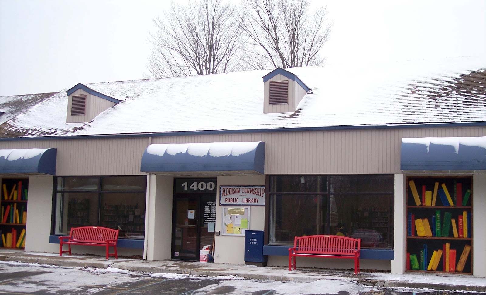 Library in Winter