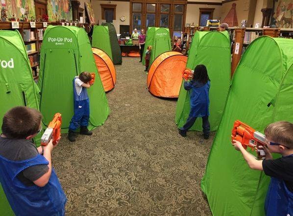 End of Summer Reading Program Nerf Party End of Summer Reading Program Nerf Party