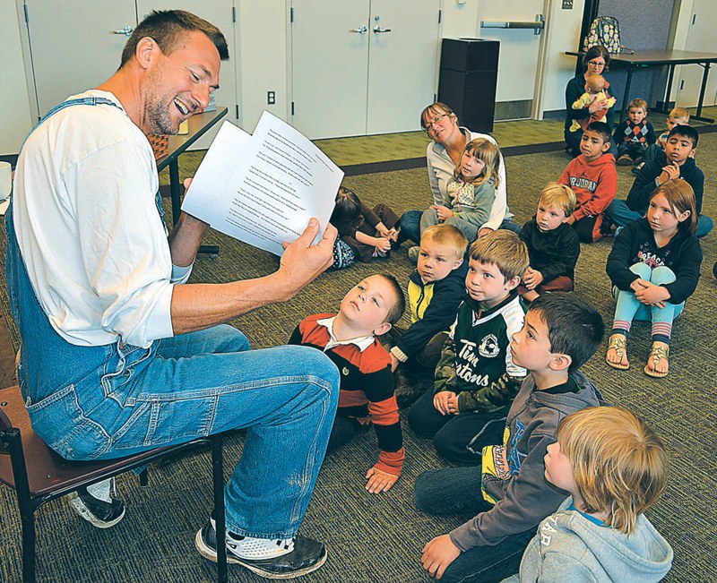 Farmer Nate Visits the Library Farmer Nate Visits the Library