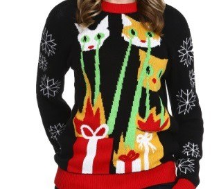 Ugly Sweater Contest With Cookie Exchange