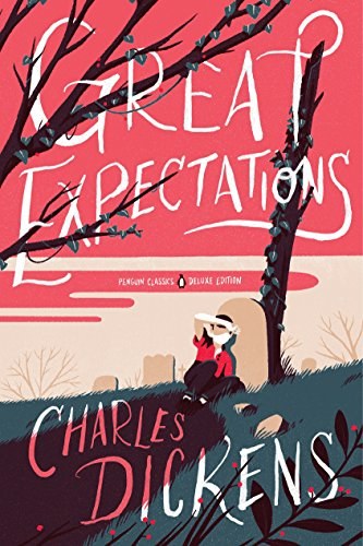 The book cover for Great Expectations by Charles Dickens.