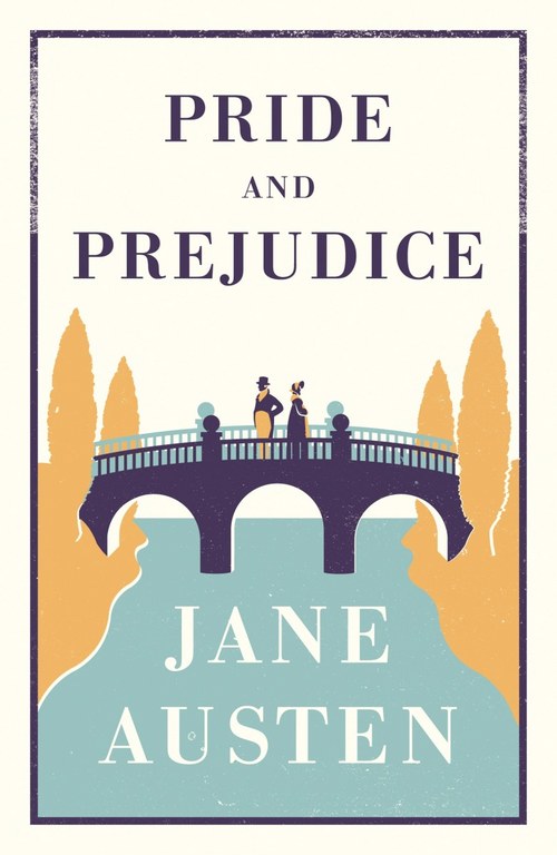Book cover for Pride and Prejudice by Jane Austen.