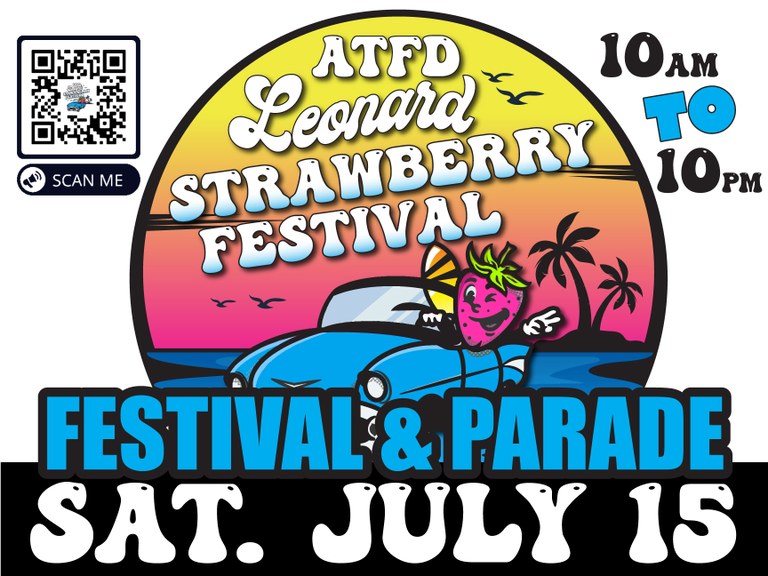 Flyer for Strawberry Festival